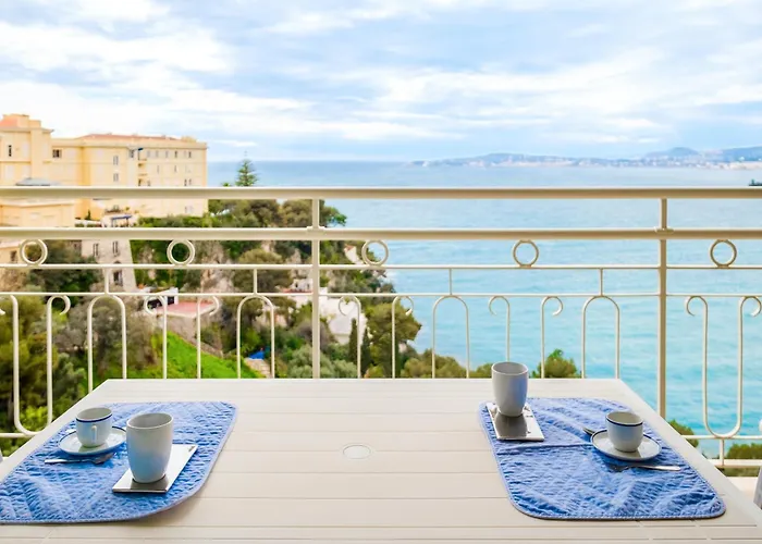 View Of Cote Dazur Apartmán Cap-d'Ail